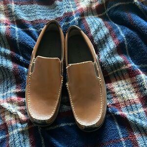 Brown Colehaan loafers size 13